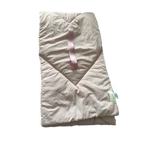 ANTHROPOLOGIE Maeve Quilted Puffer Scarf, Light Pink‎ Rose, 11.5 x 52"  NWT